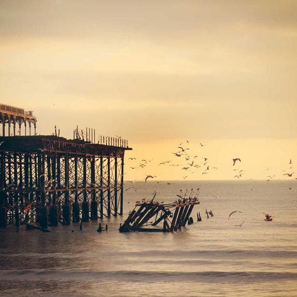 Snug Rust Scarf (0-6mo)